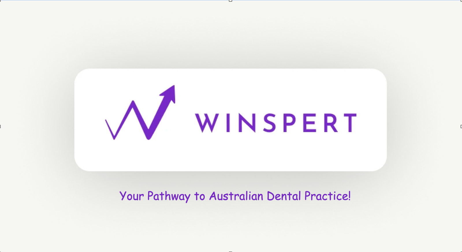 Winspert logo with tag line ADC preparation course