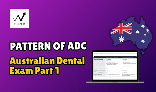 Pattern of ADC Australia written exam part 1