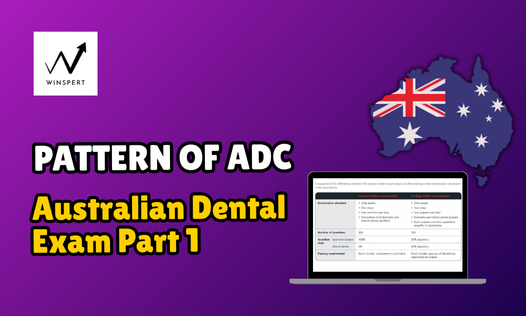 Pattern of ADC Australia written exam part 1